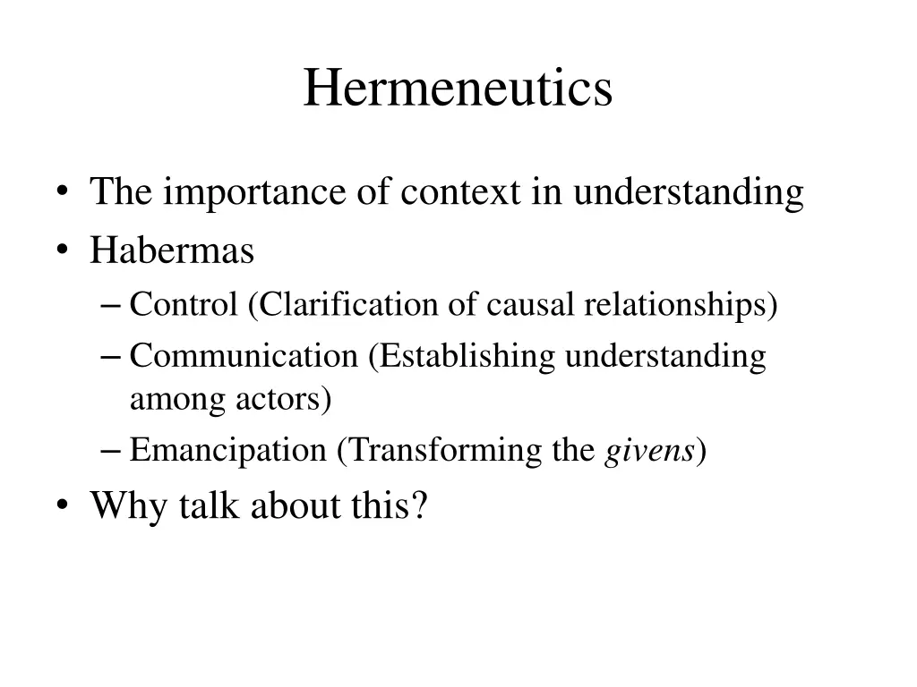 hermeneutics