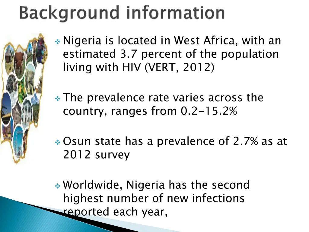 nigeria is located in west africa with
