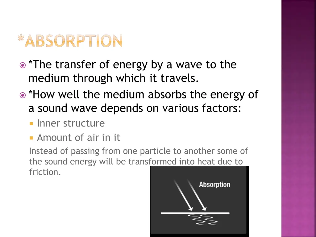 absorption