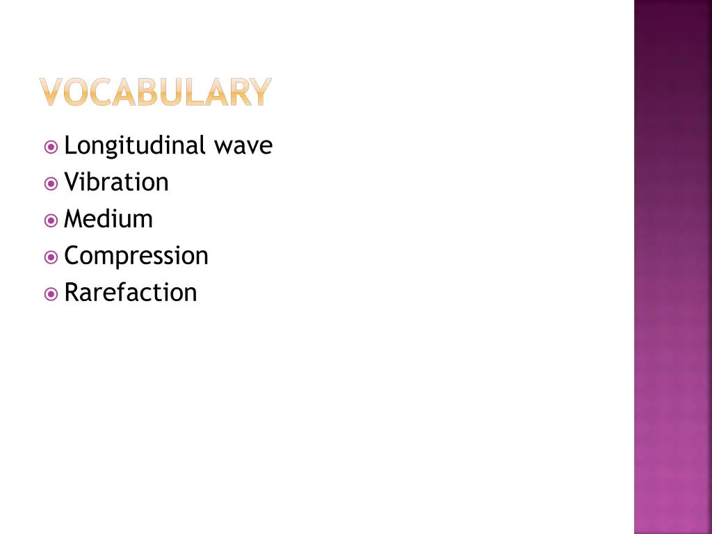 vocabulary