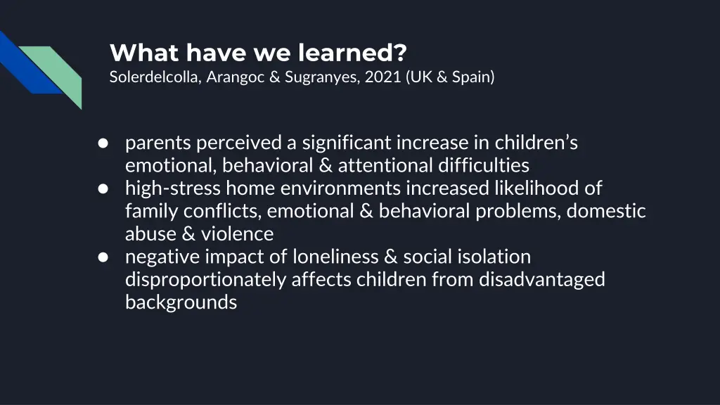 what have we learned solerdelcolla arangoc 1