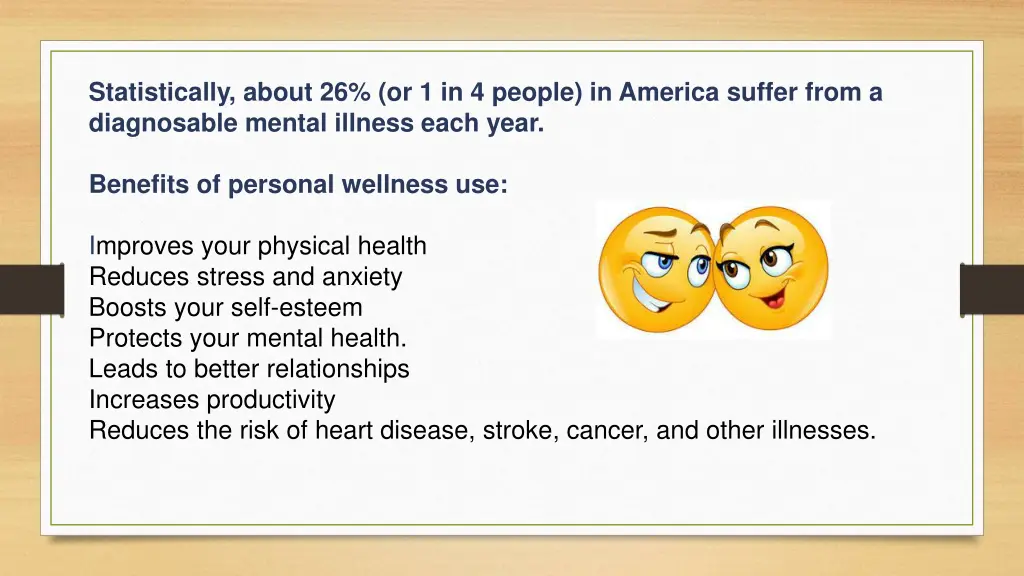 statistically about 26 or 1 in 4 people