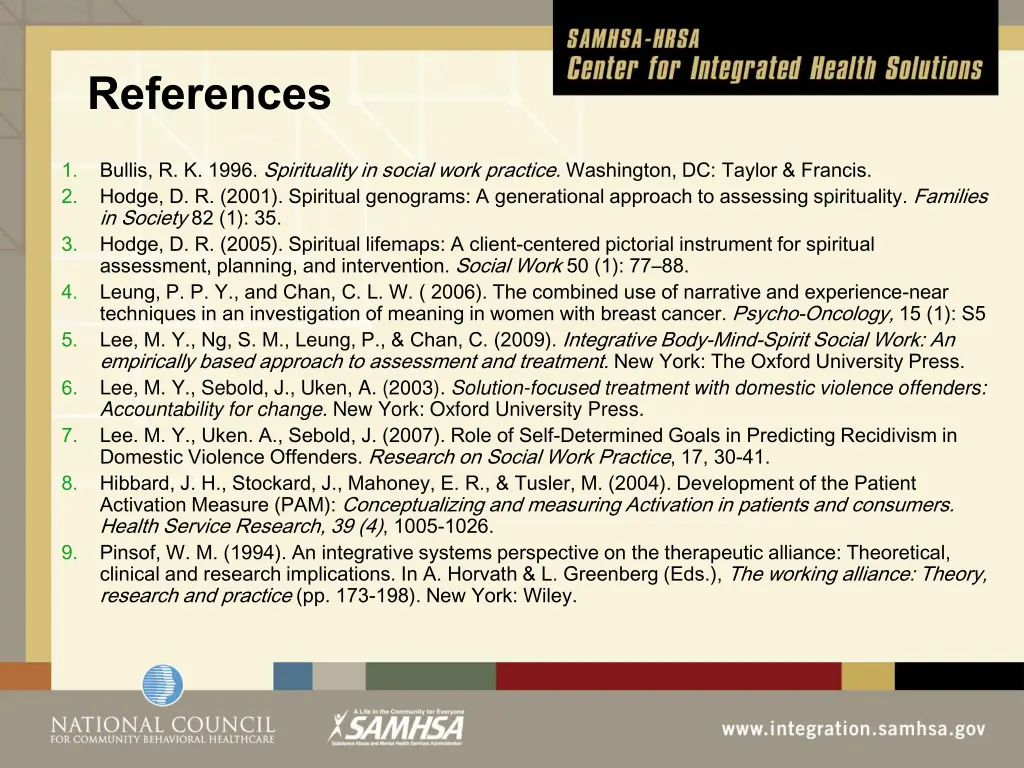 references