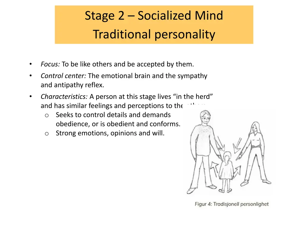 stage 2 socialized mind traditional personality
