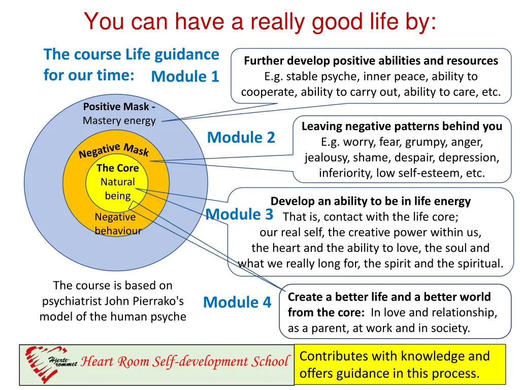 you can have a really good life by