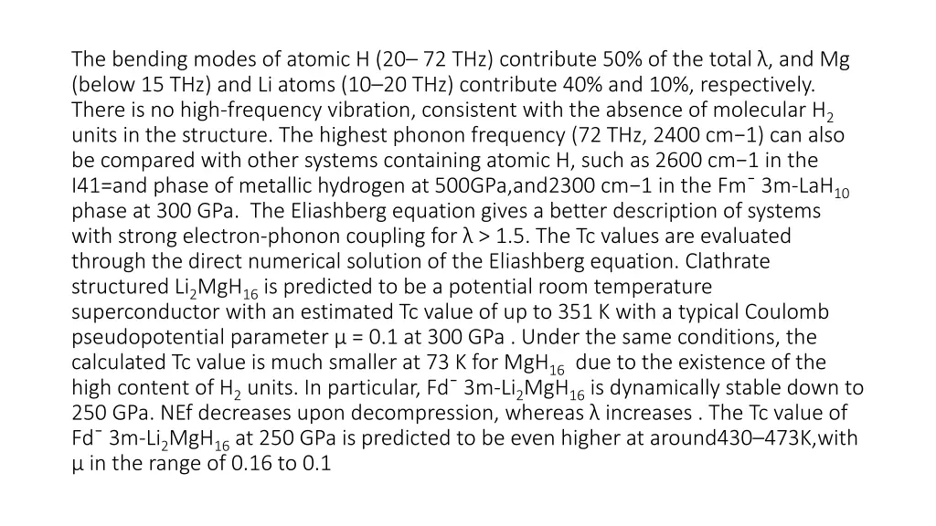 the bending modes of atomic