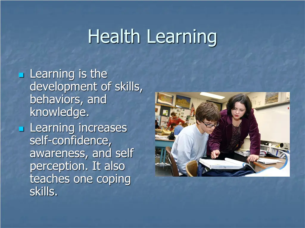 health learning