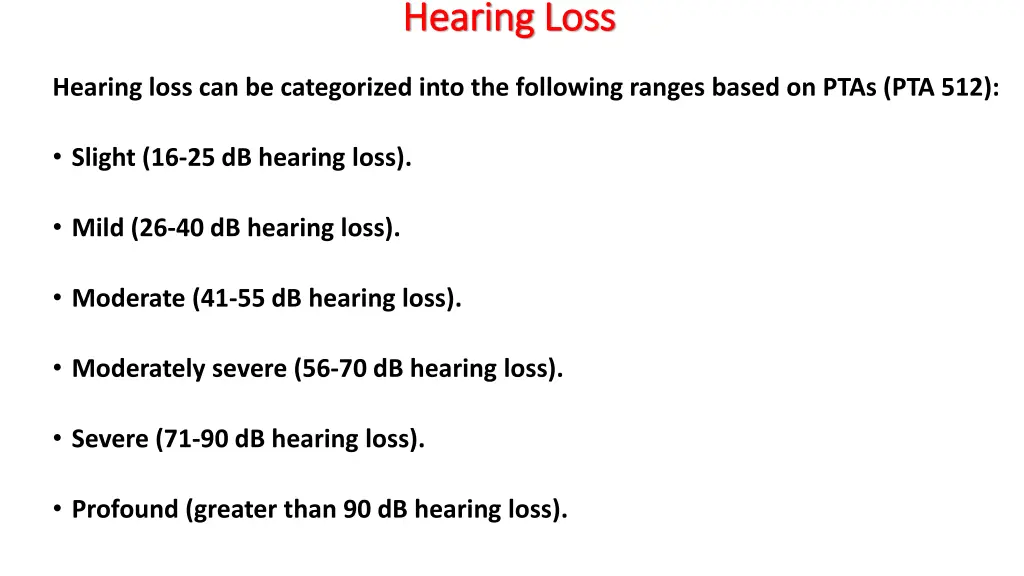 hearing loss hearing loss