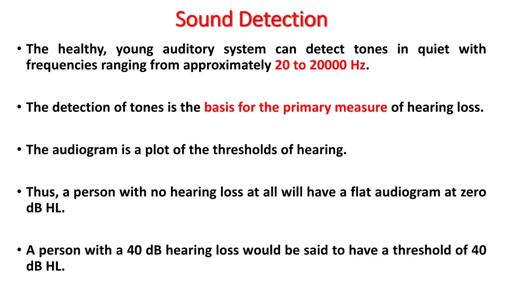 sound detection sound detection