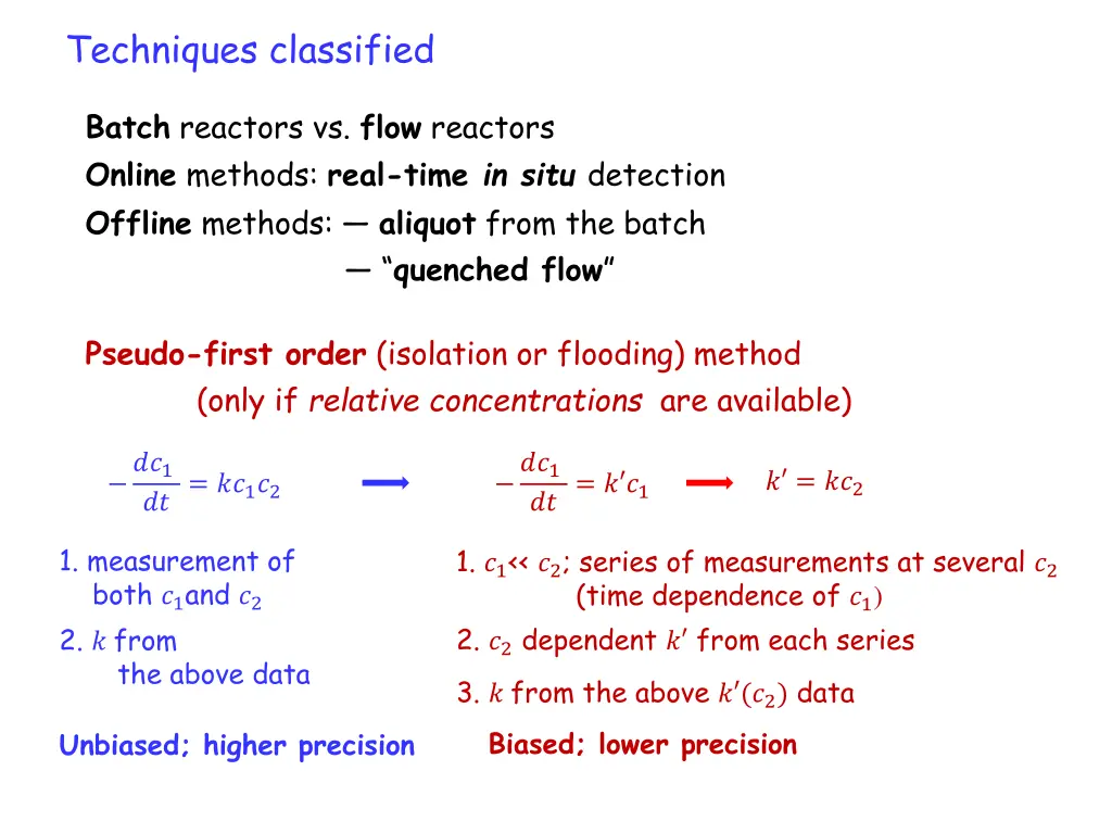 techniques classified