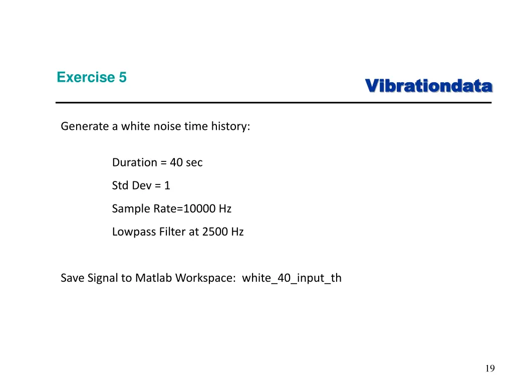 exercise 5