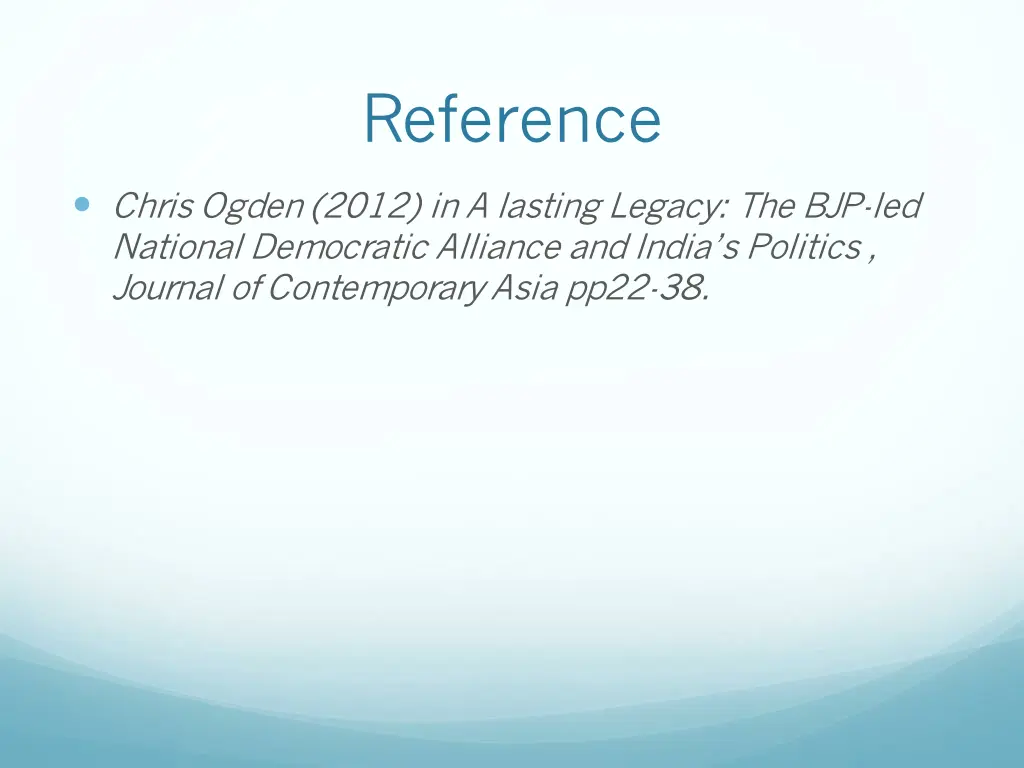 reference