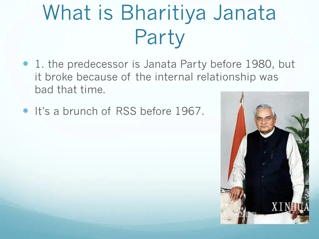 what is bharitiya janata party