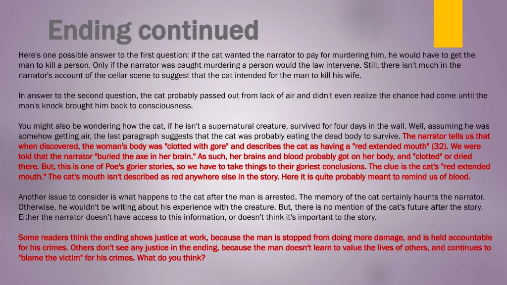 ending continued ending continued