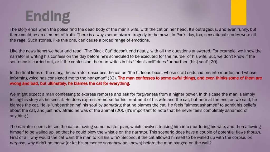 ending ending