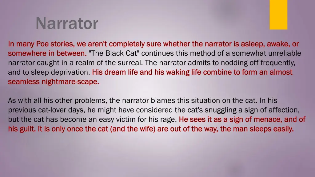 narrator