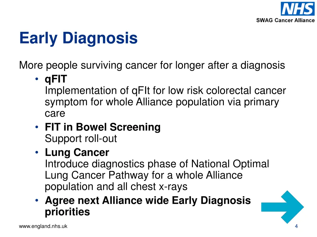 early diagnosis