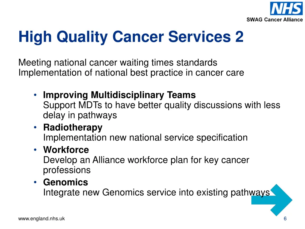 high quality cancer services 2