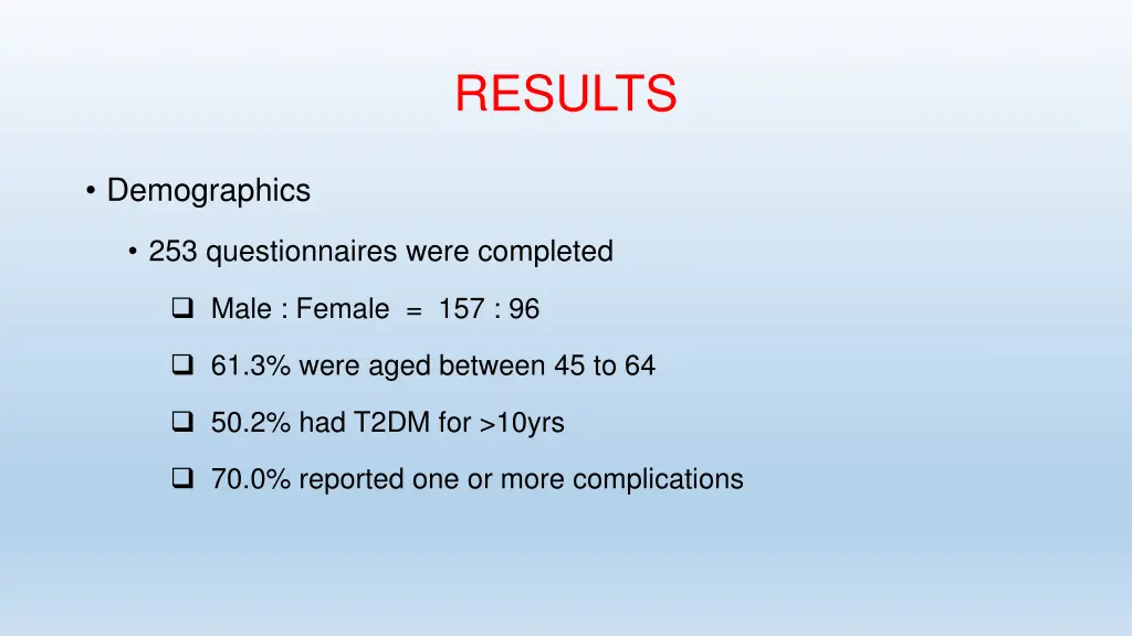 results