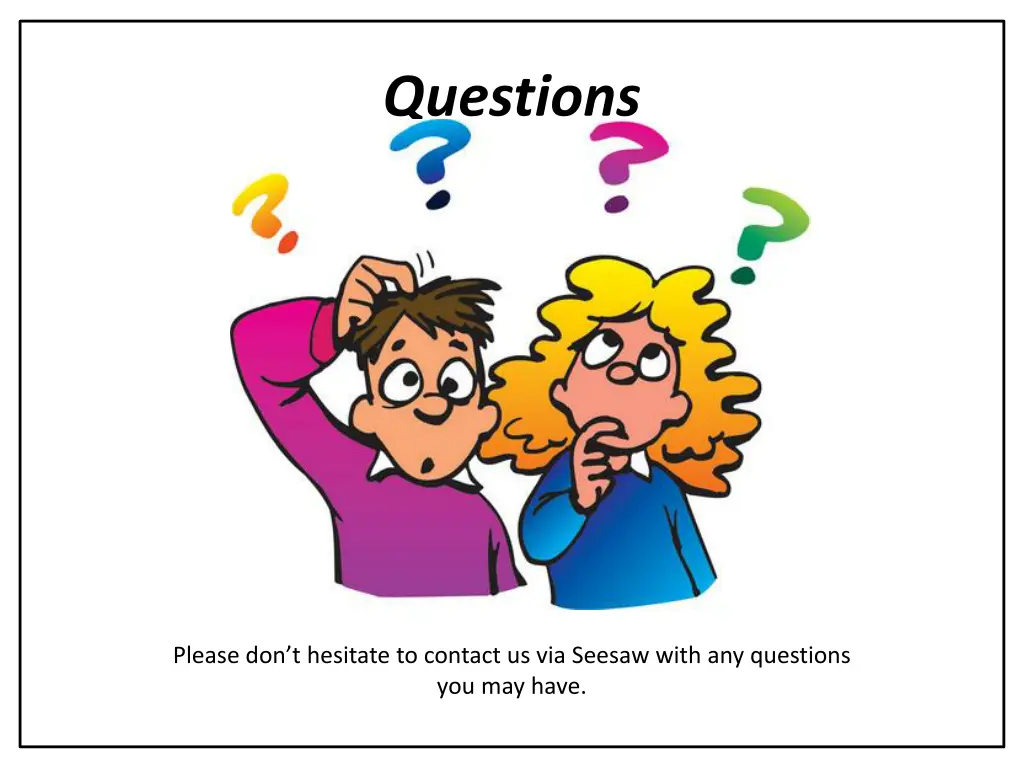 questions