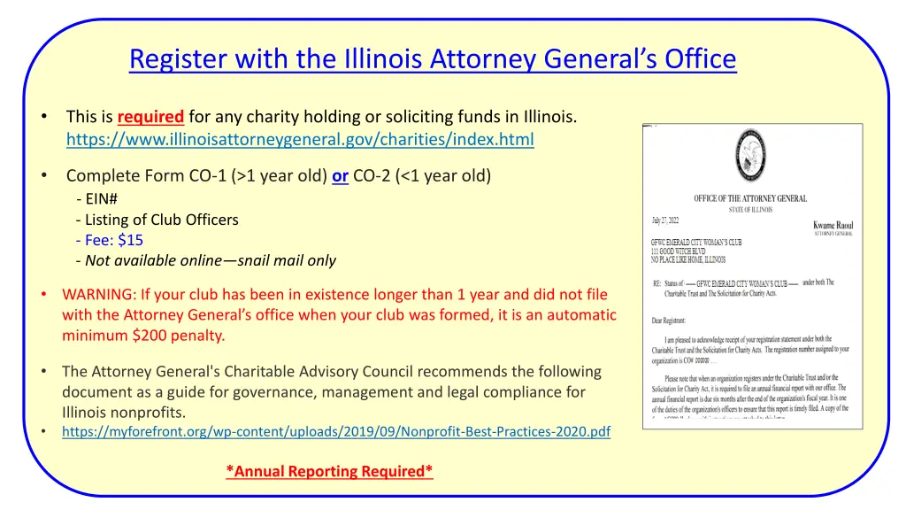 register with the illinois attorney general