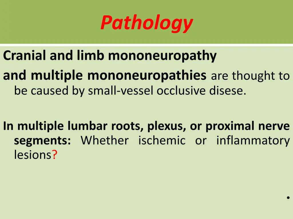 pathology