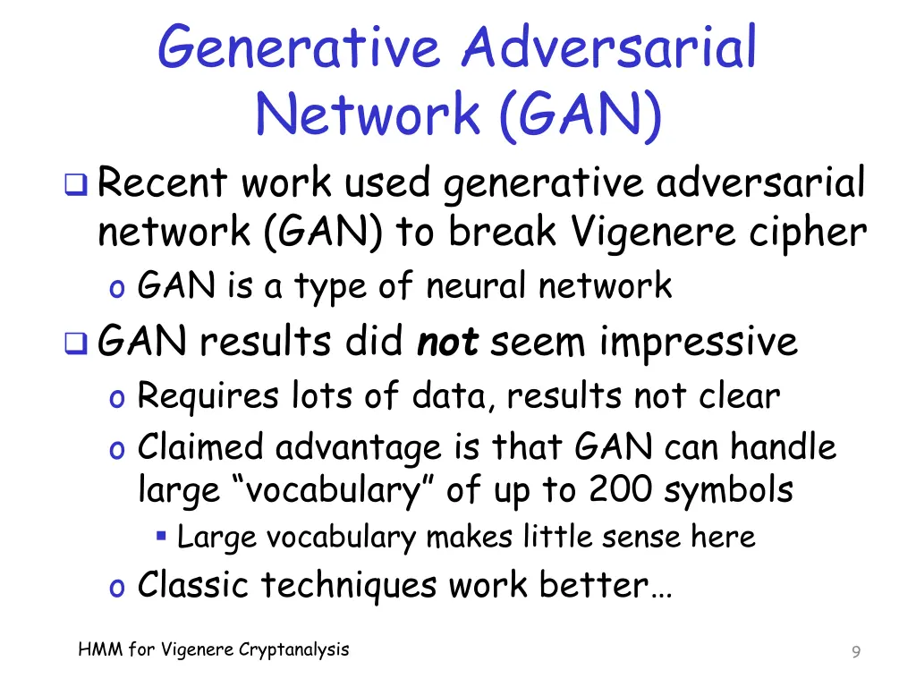 generative adversarial network gan recent work