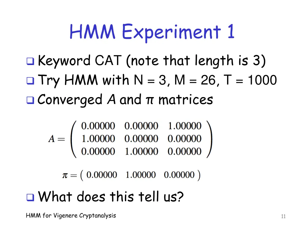 hmm experiment 1