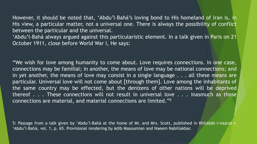 however it should be noted that abdu