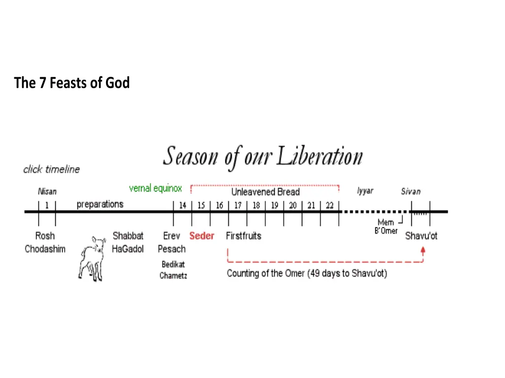 the 7 feasts of god