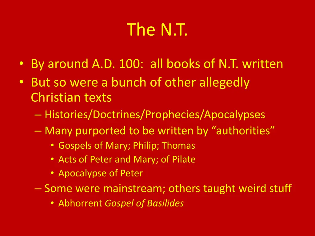 the n t 1