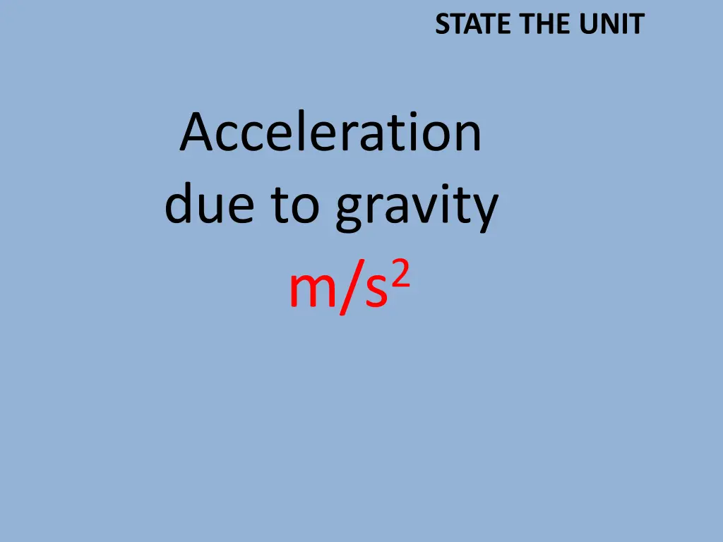 state the unit 3