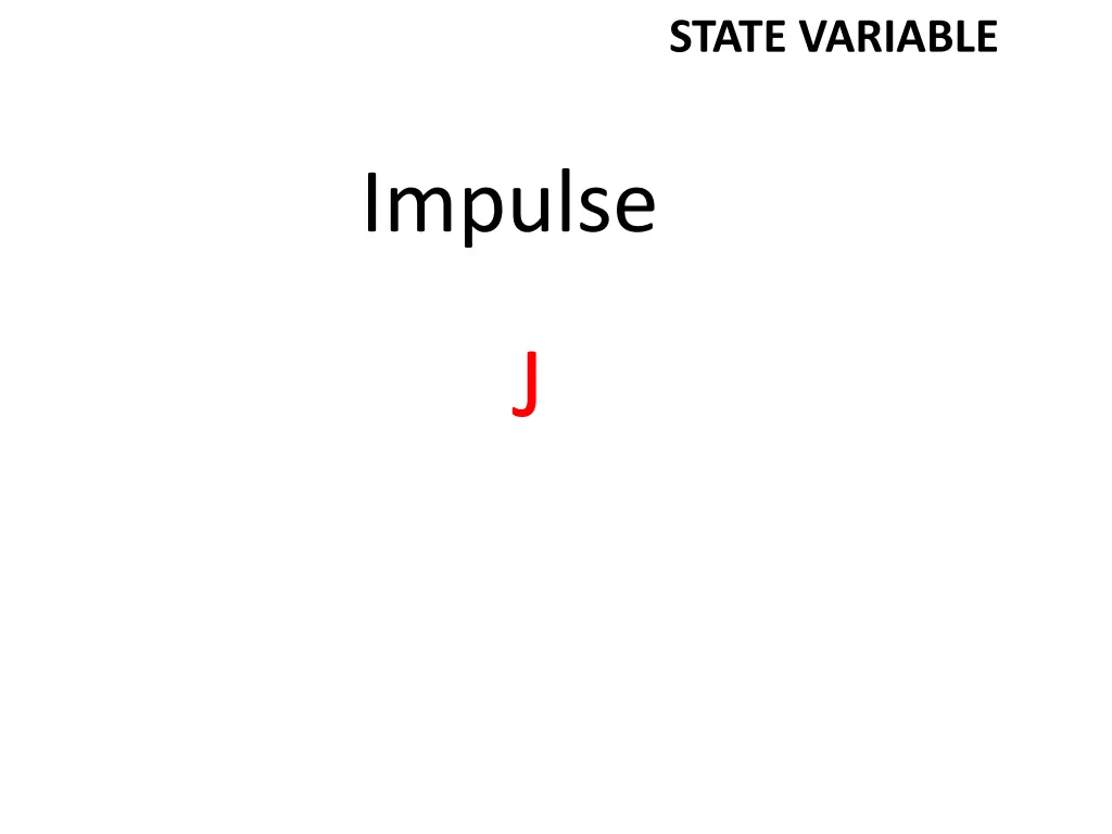 state variable 16