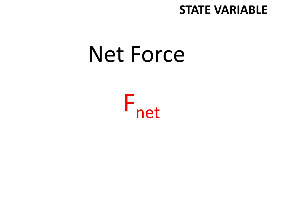 state variable 27