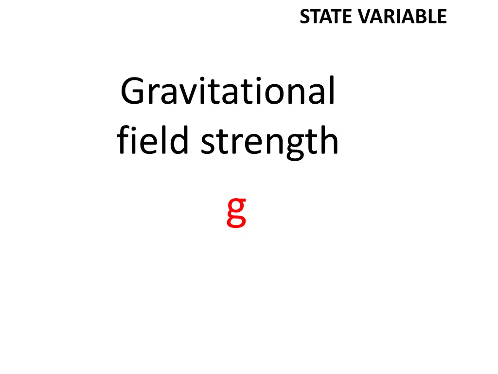 state variable 37