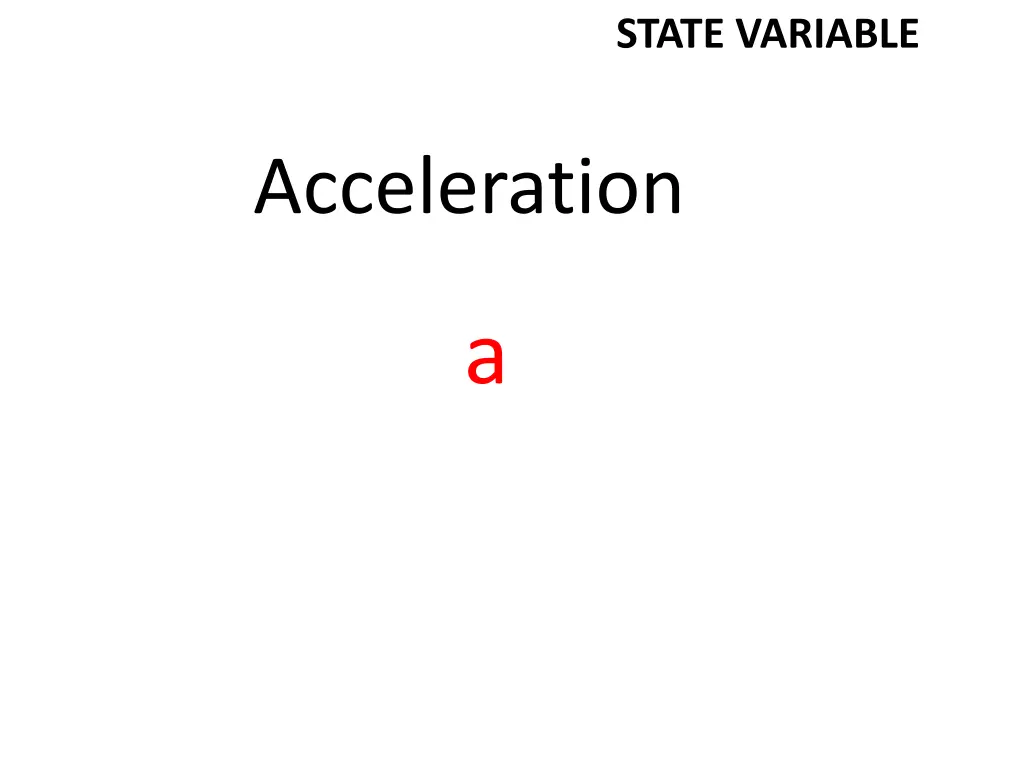 state variable 38