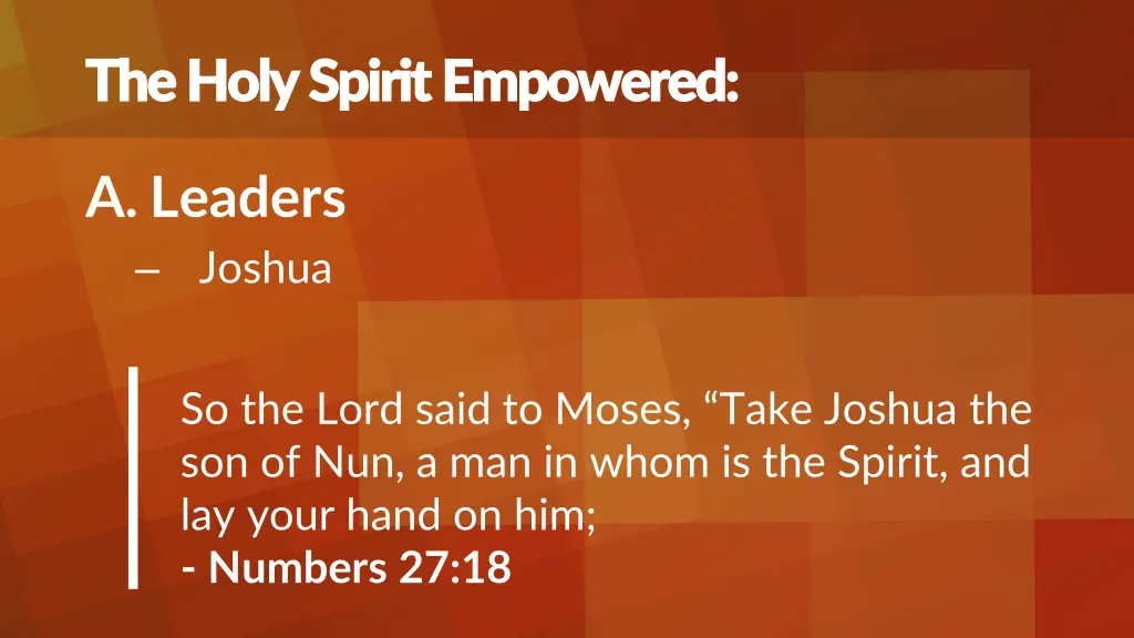 the holy spirit empowered the holy spirit 1