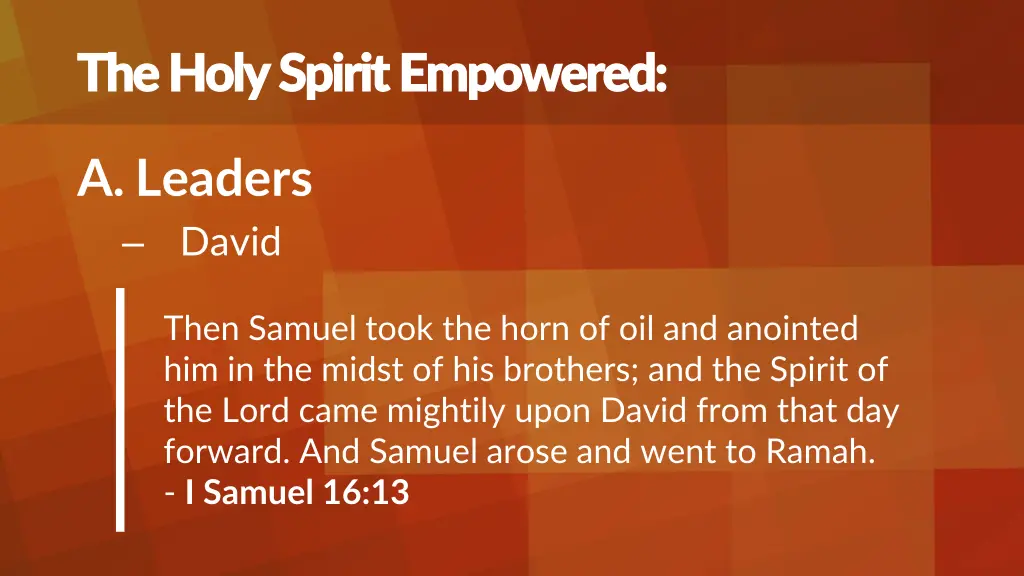the holy spirit empowered the holy spirit 4
