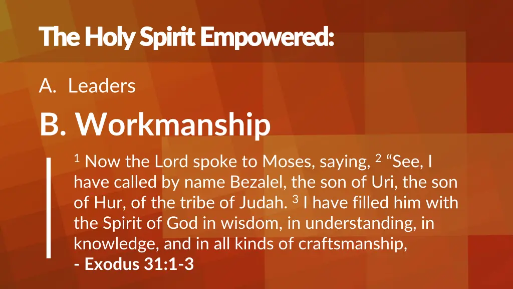 the holy spirit empowered the holy spirit 5