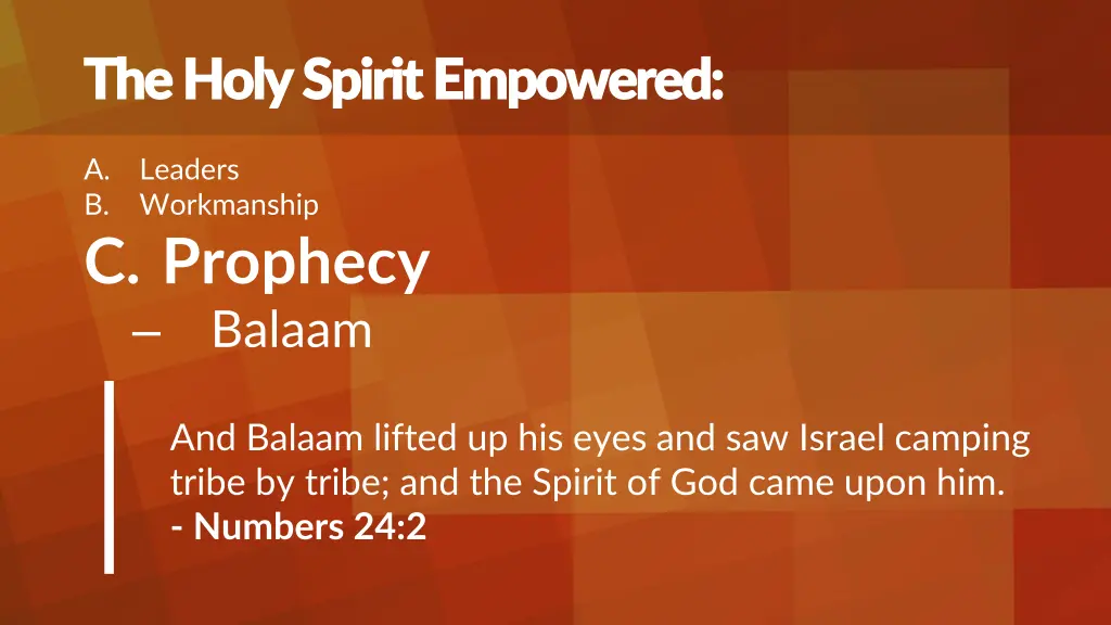the holy spirit empowered the holy spirit 7