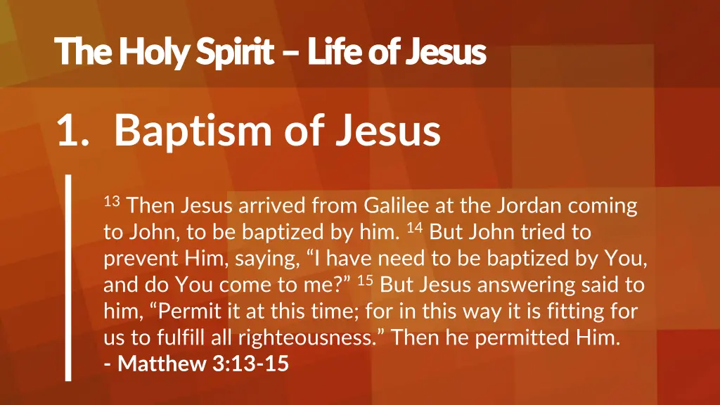 the holy spirit the holy spirit life of jesus