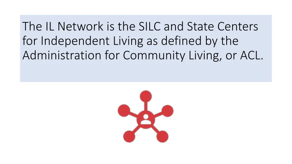 the il network is the silc and state centers