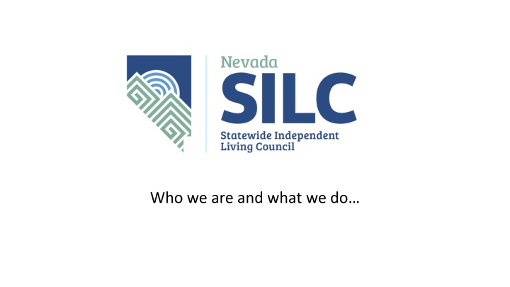 who we are and what we do