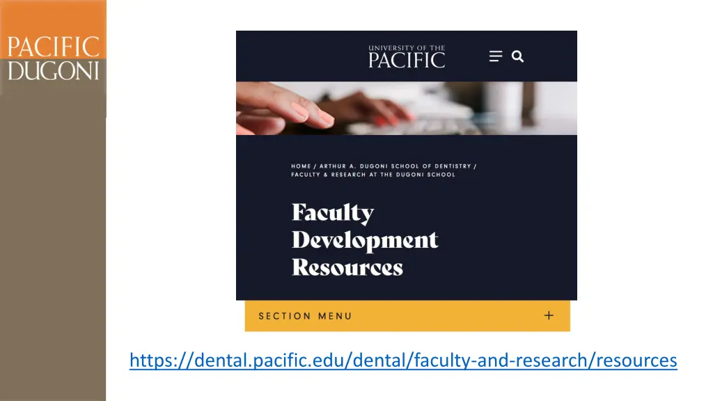 https dental pacific edu dental faculty