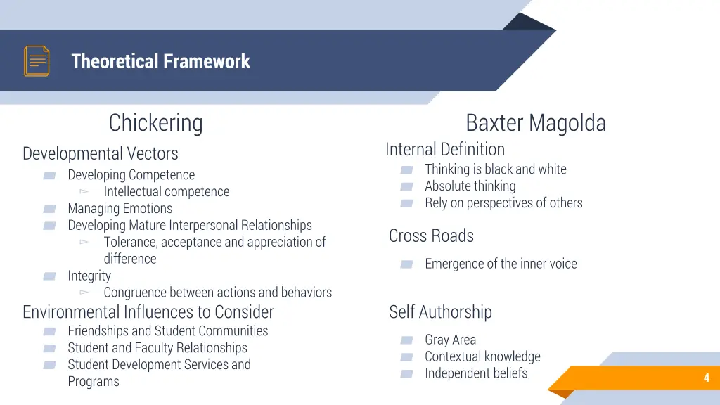theoretical framework