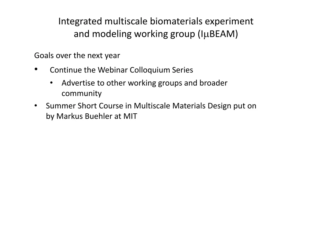 integrated multiscale biomaterials experiment 2