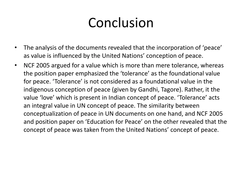 conclusion