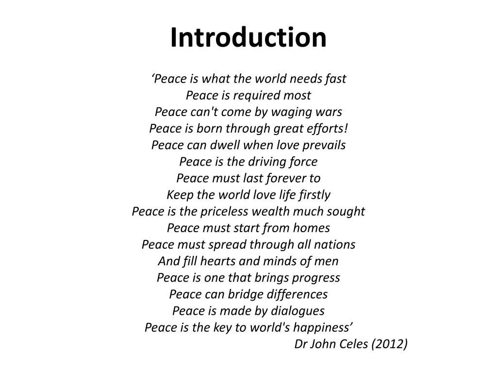 introduction