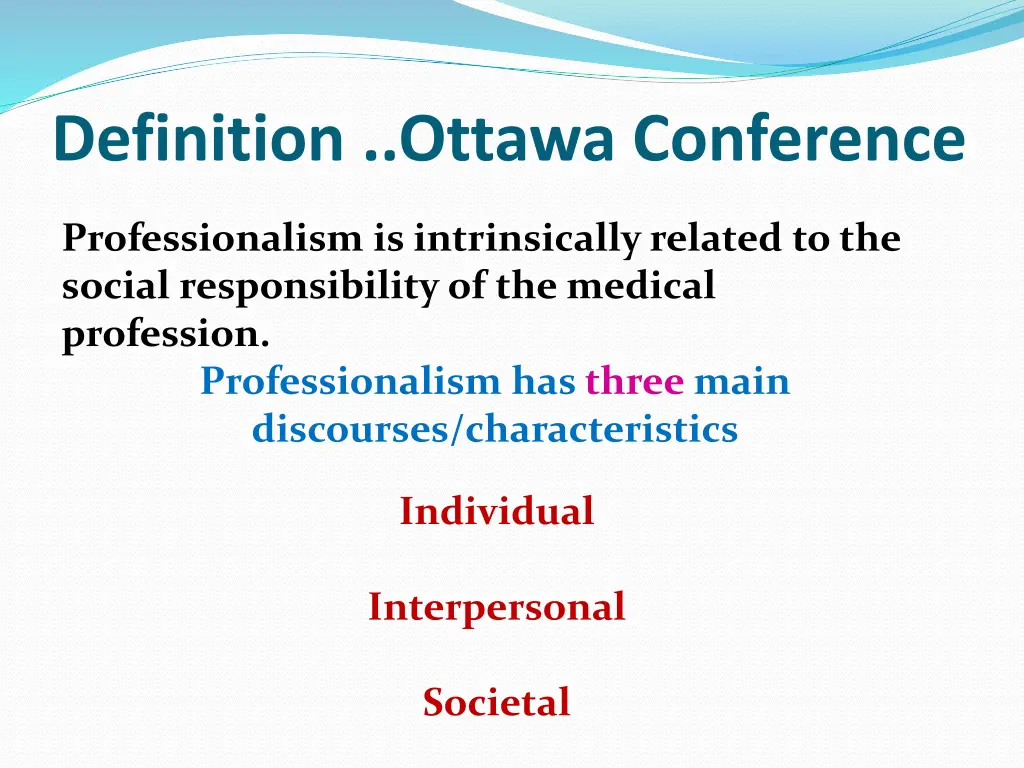 definition ottawa conference