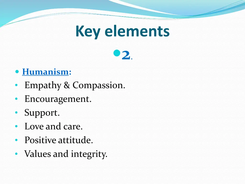 key elements 2
